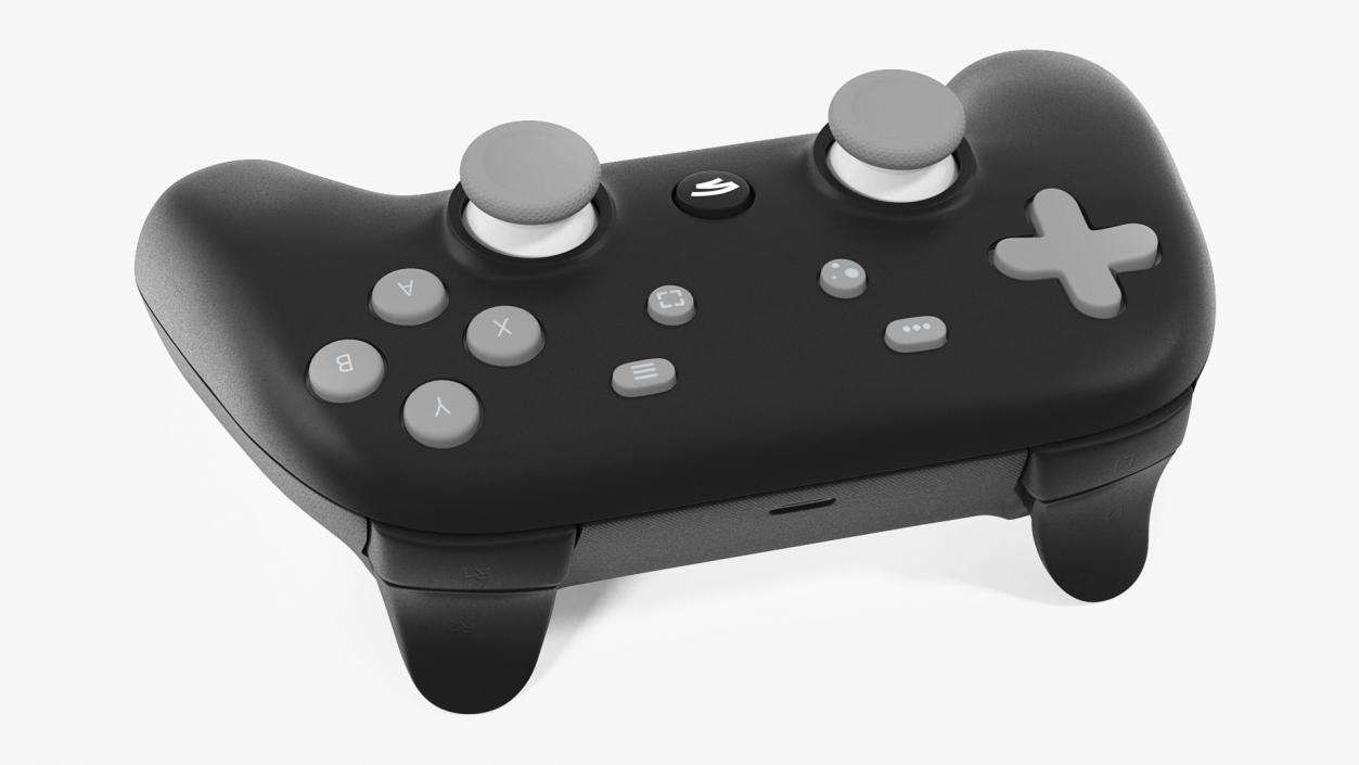 3D model Black Google Stadia Controller