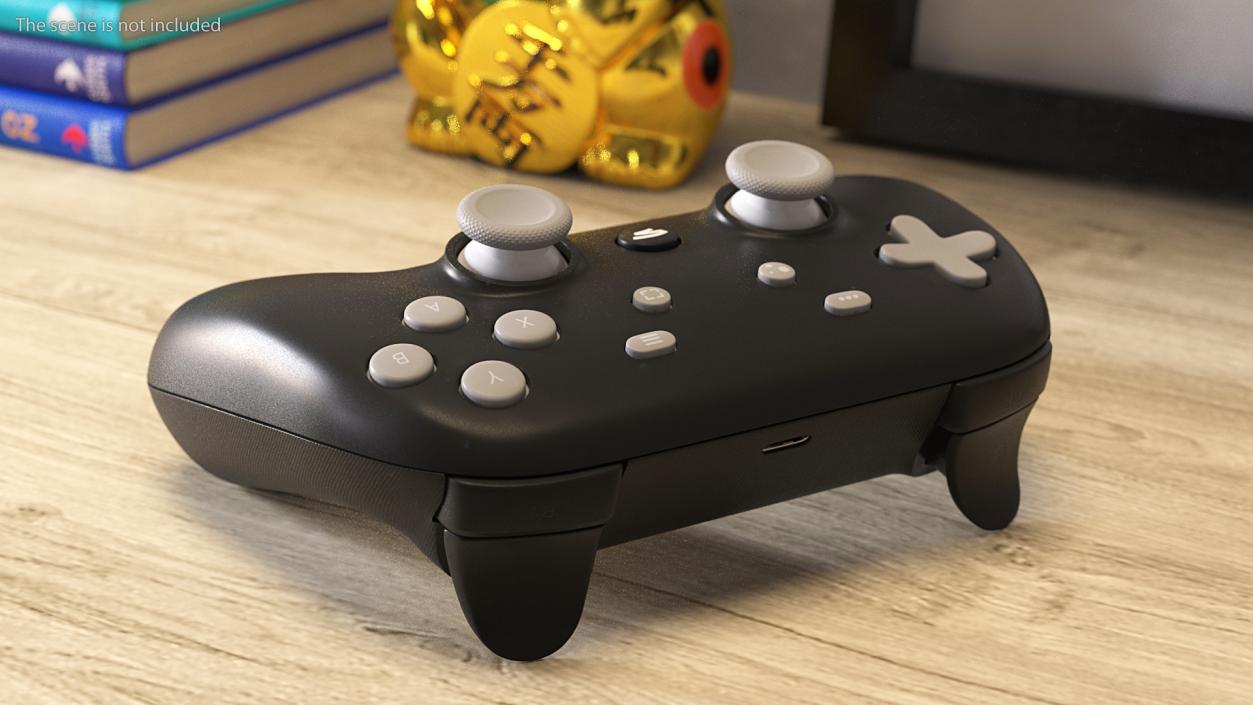 3D model Black Google Stadia Controller