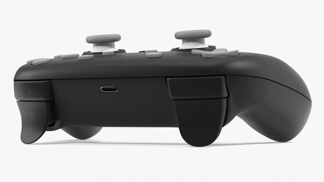 3D model Black Google Stadia Controller