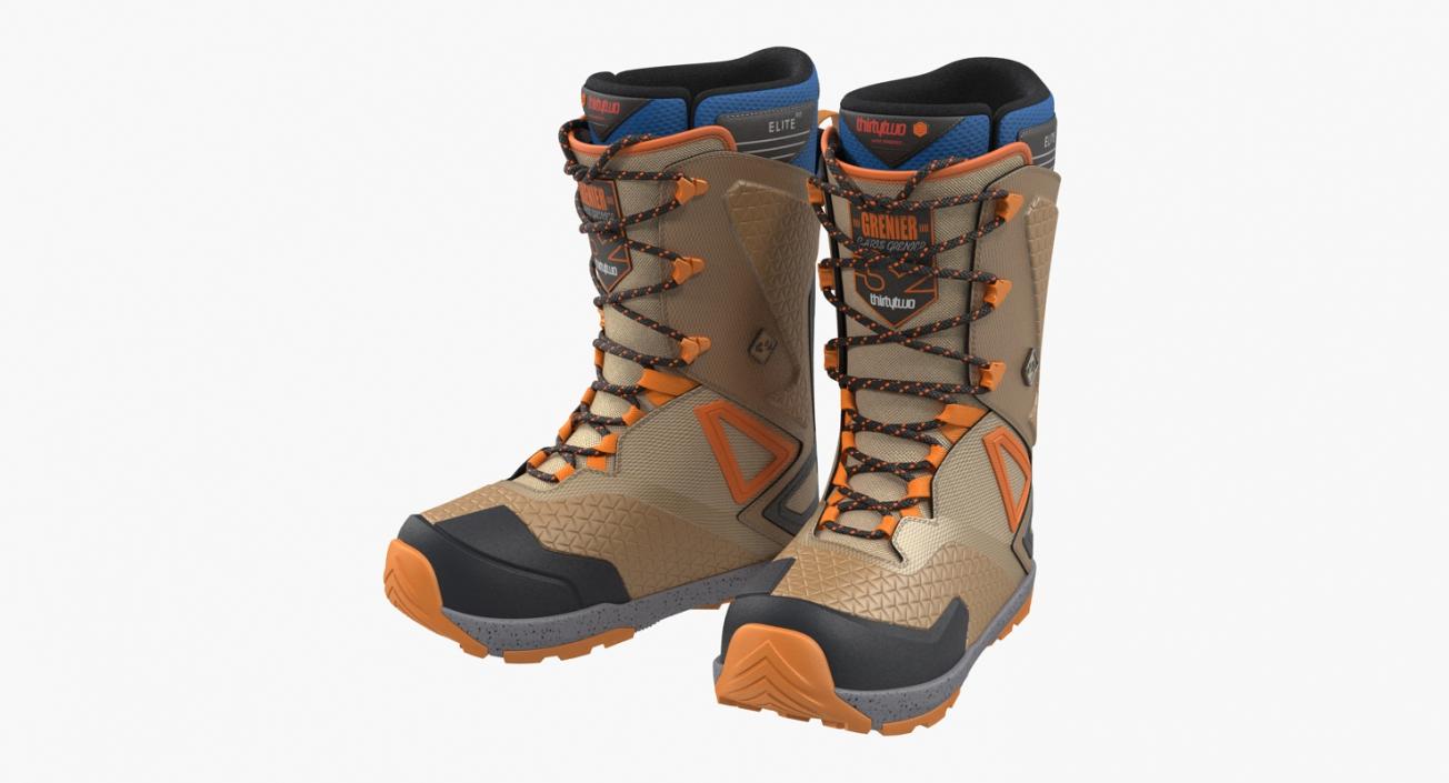 3D Snowboarding Boots ThirtyTwo model