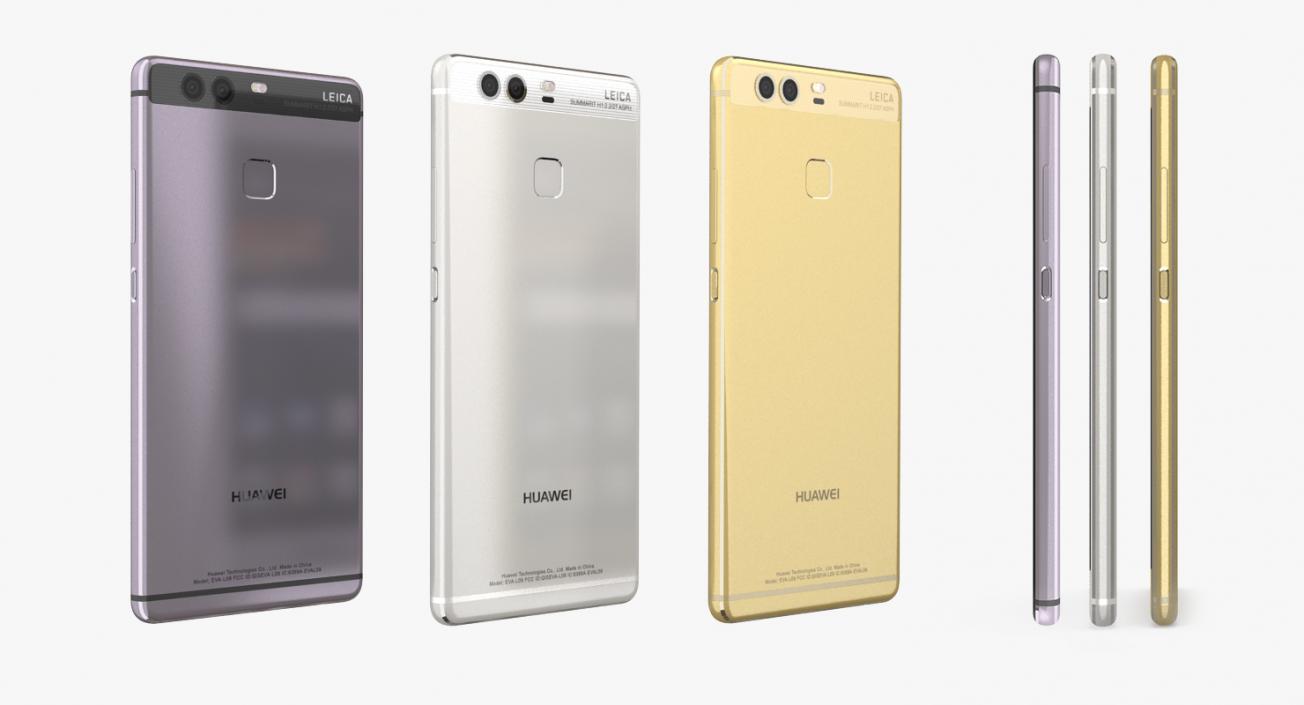 3D Huawei P9 Set model