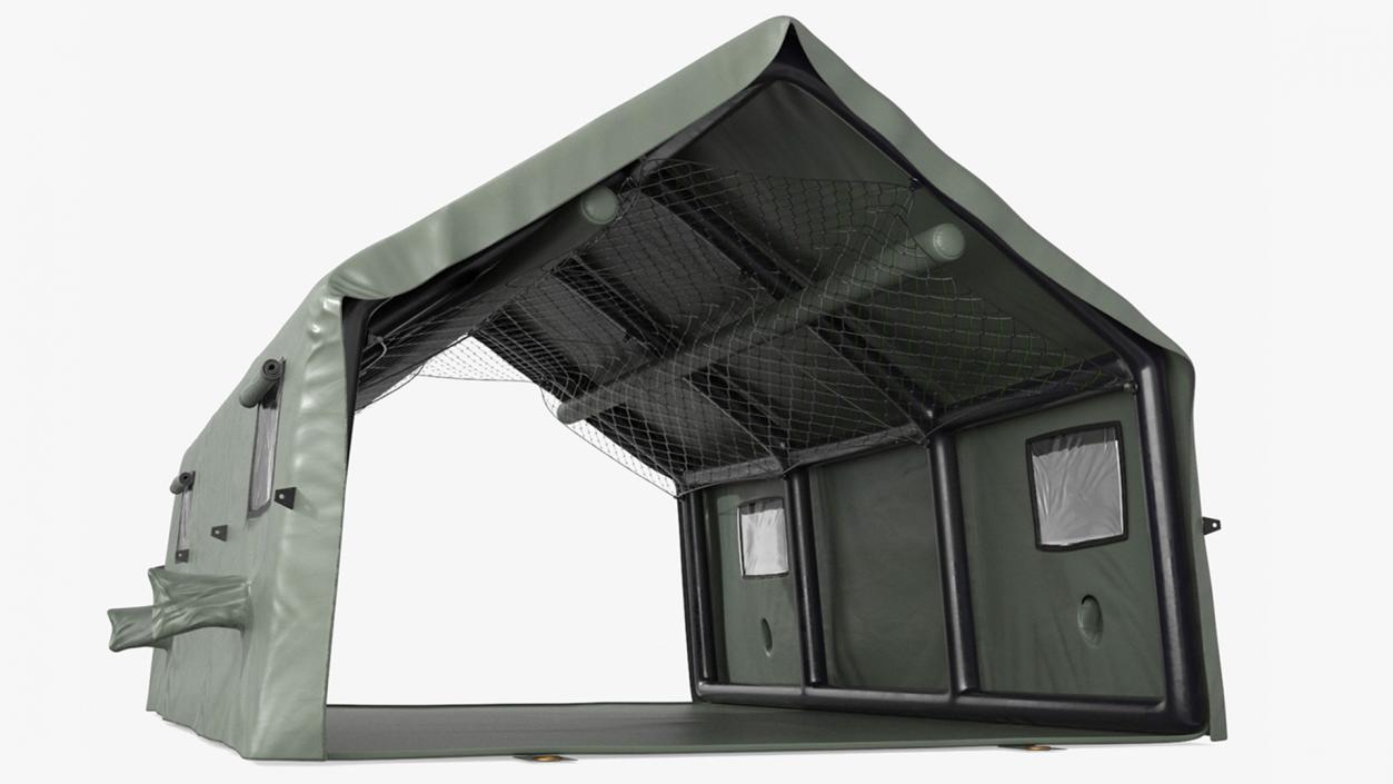 3D Military Emergency Medical Tent 2 model