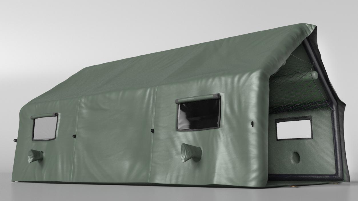 3D Military Emergency Medical Tent 2 model