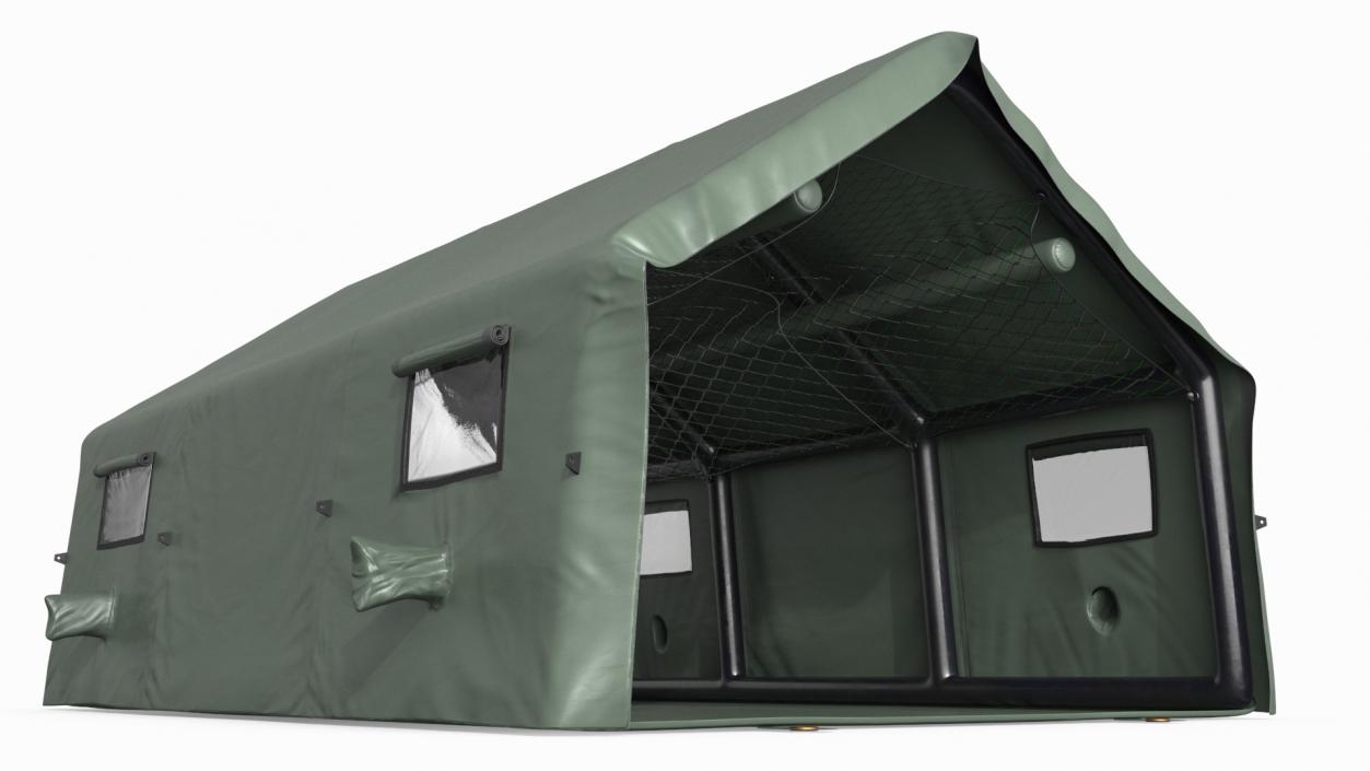 3D Military Emergency Medical Tent 2 model