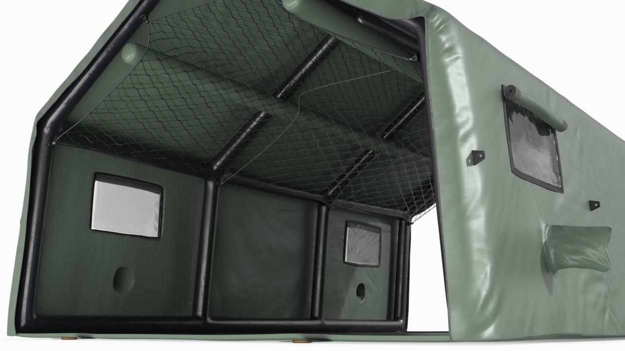 3D Military Emergency Medical Tent 2 model