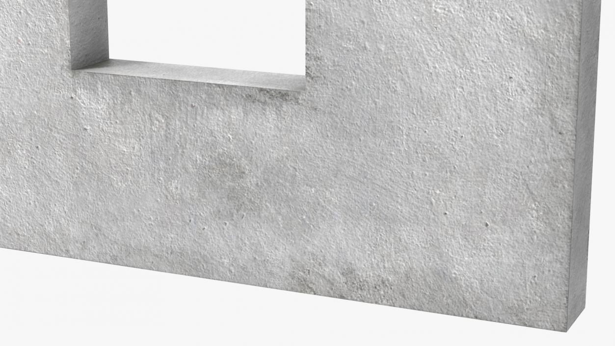 Precast Concrete Panels Collection 3D model