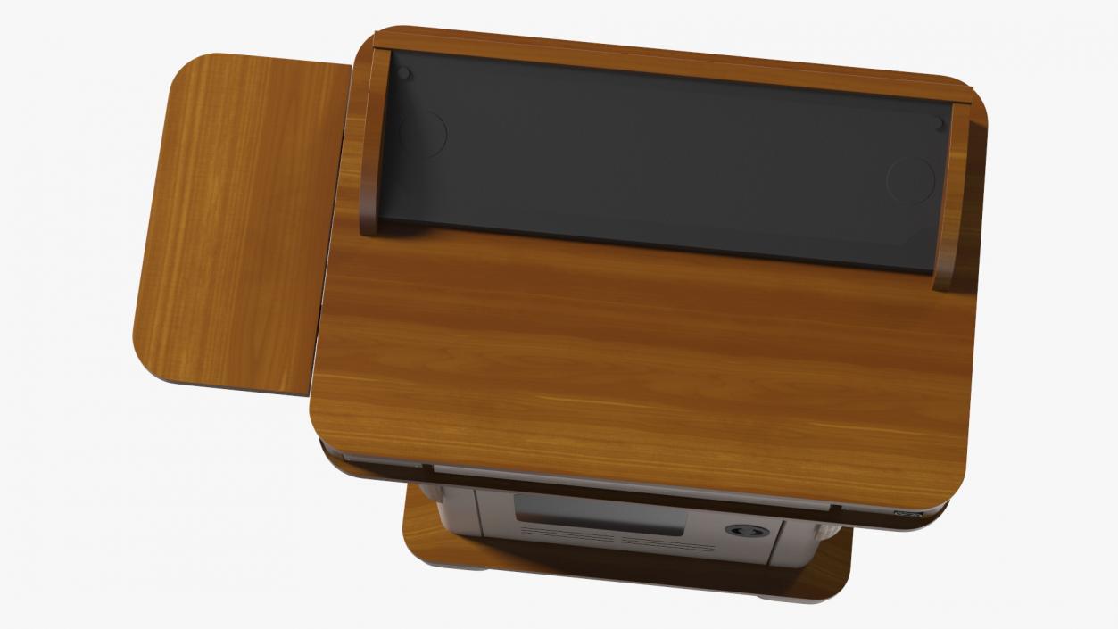 3D Multimedia Lectern model