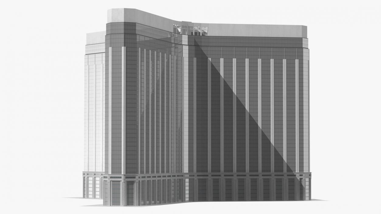 3D Luxury Casino model