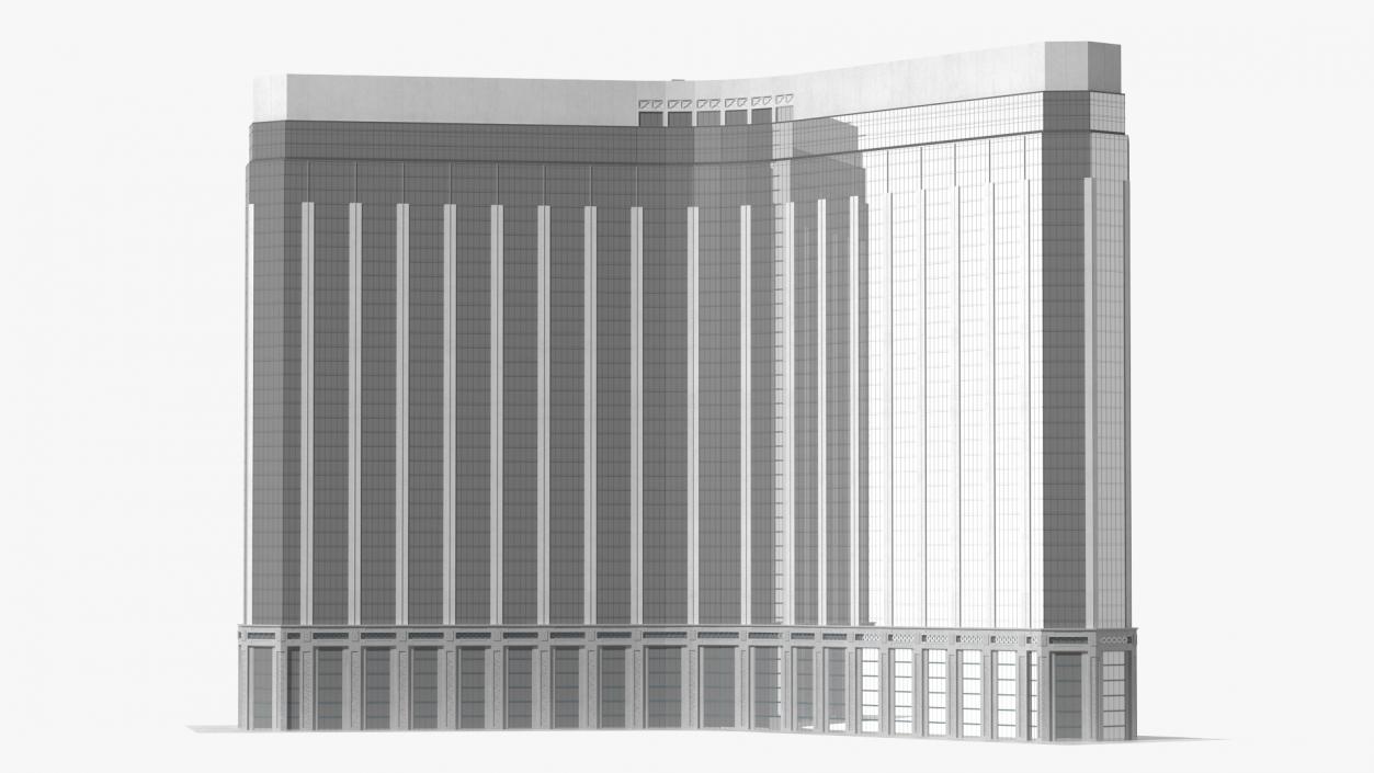 3D Luxury Casino model