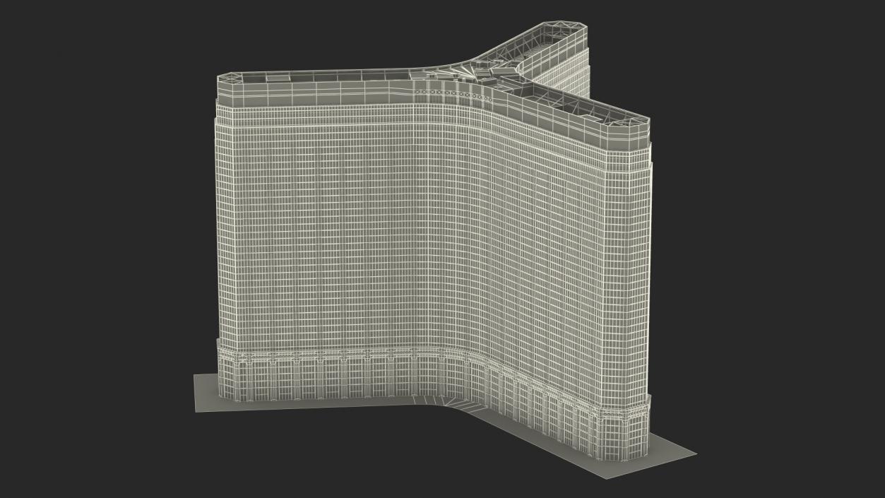 3D Luxury Casino model