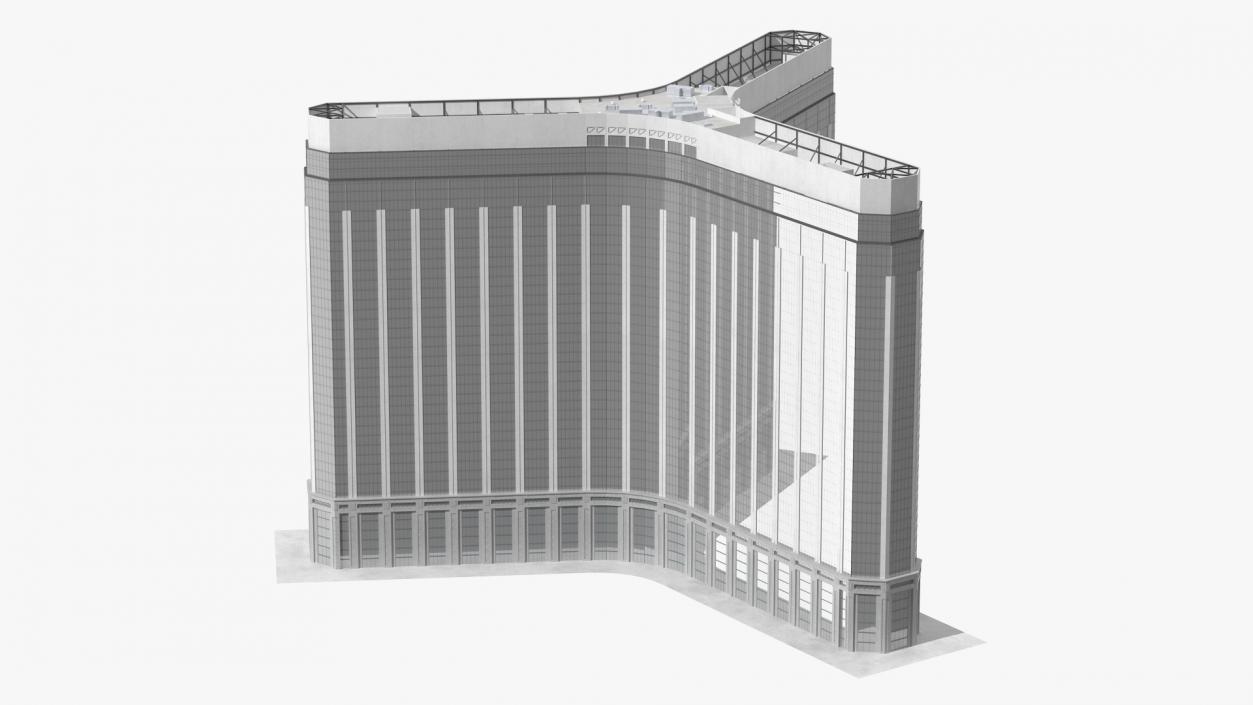 3D Luxury Casino model