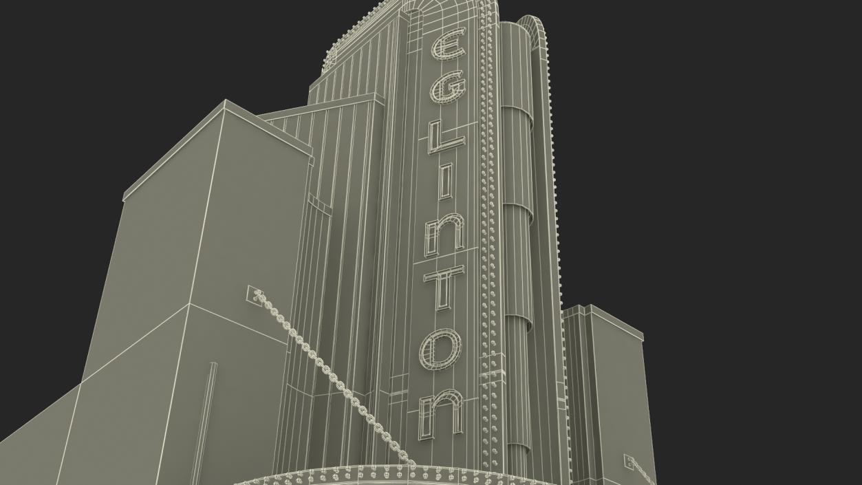 3D model The Eglinton Grand Theatre Entrance