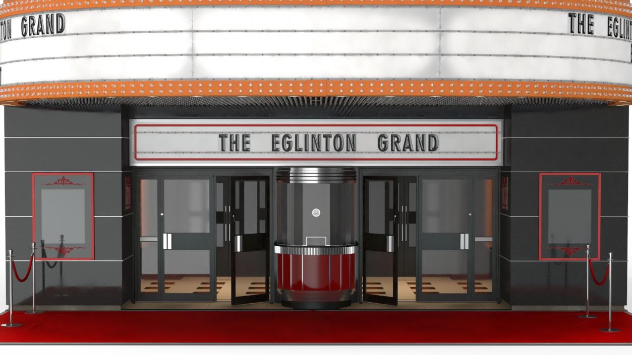 3D model The Eglinton Grand Theatre Entrance