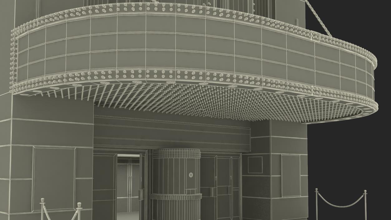 3D model The Eglinton Grand Theatre Entrance