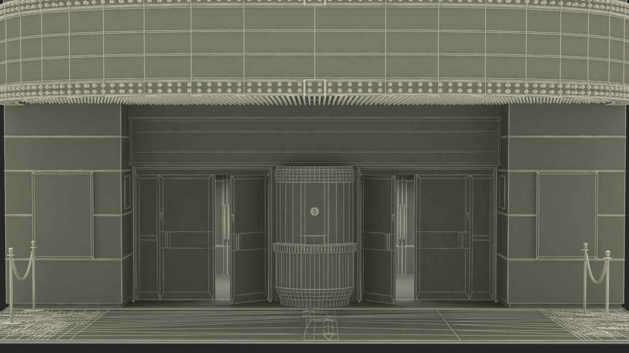 3D model The Eglinton Grand Theatre Entrance