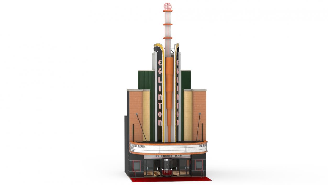 3D model The Eglinton Grand Theatre Entrance