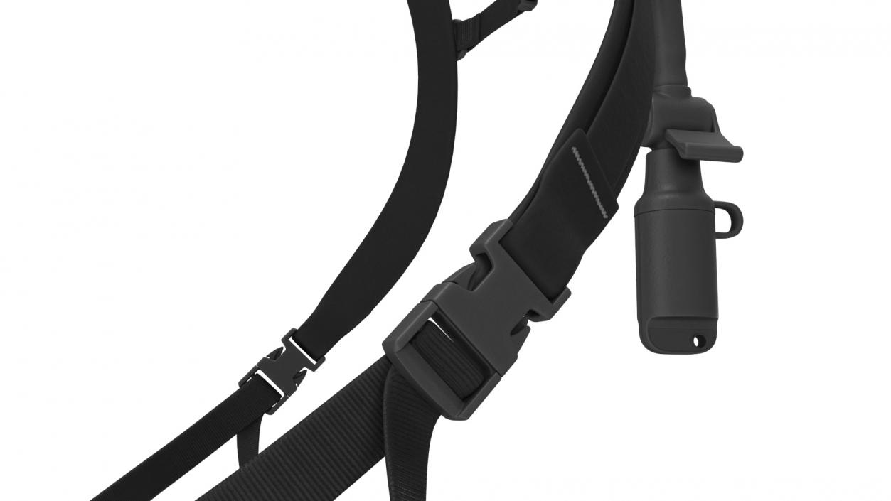 3D Hydration Backpack Carrier Black Worn Position