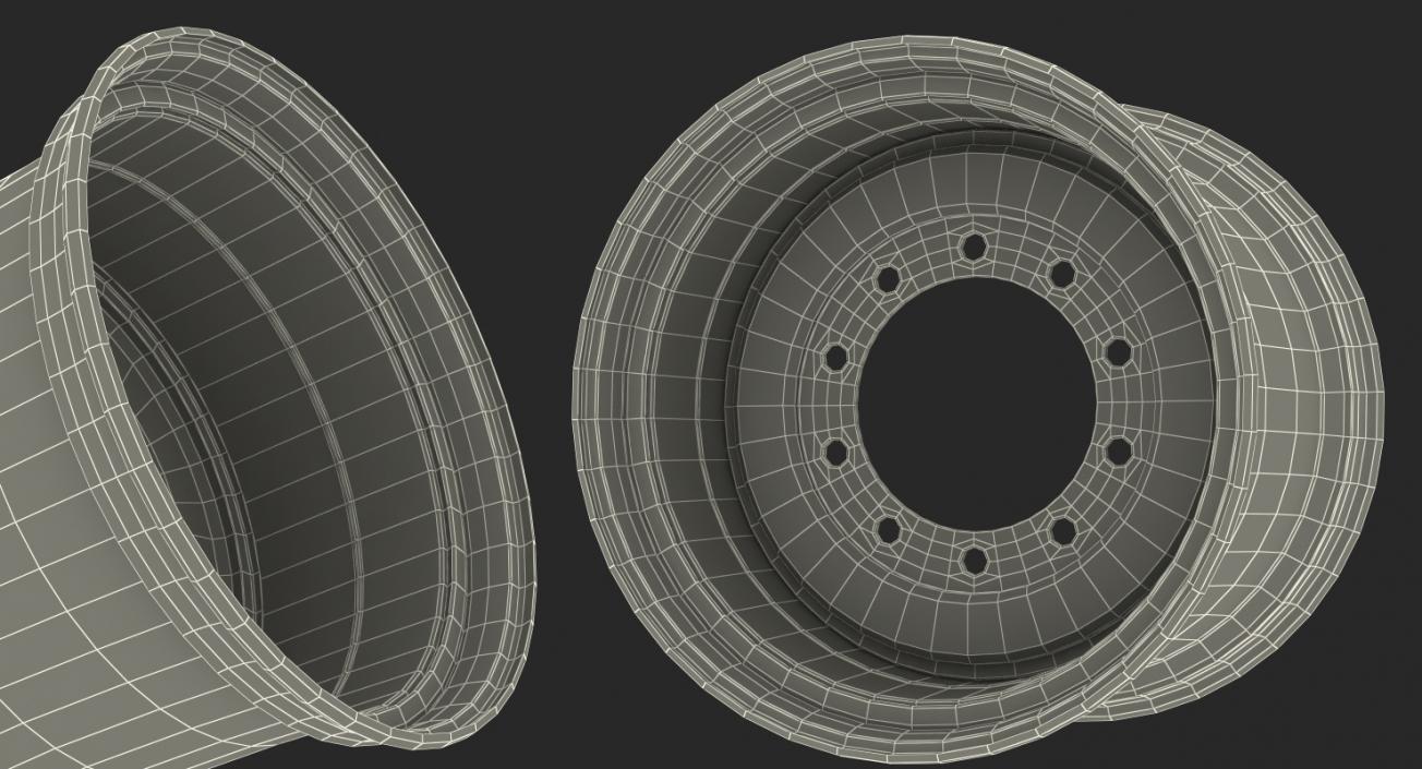 Steel Rim 3D model