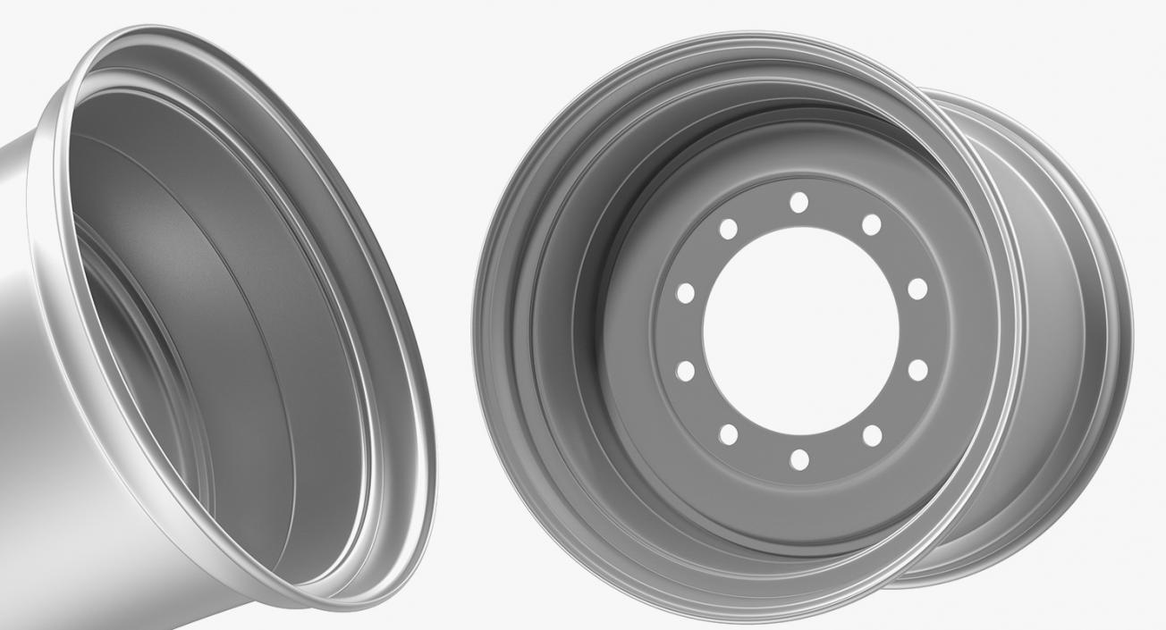 Steel Rim 3D model