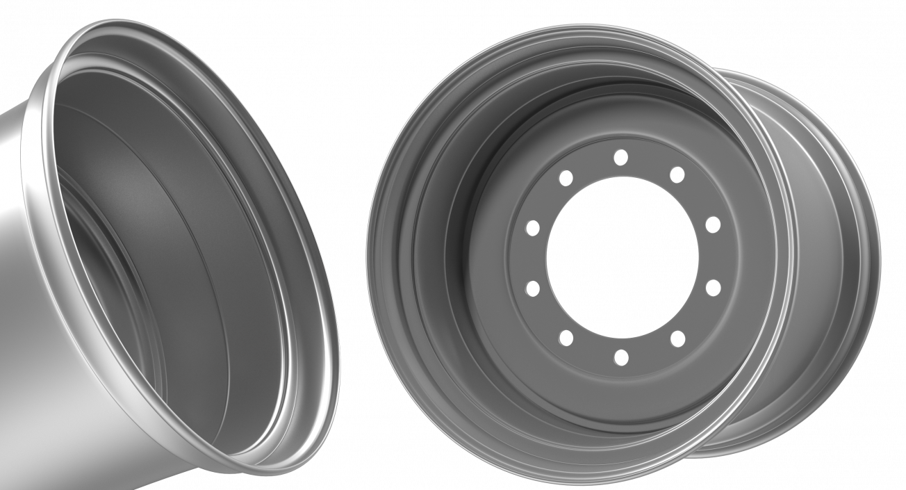 Steel Rim 3D model