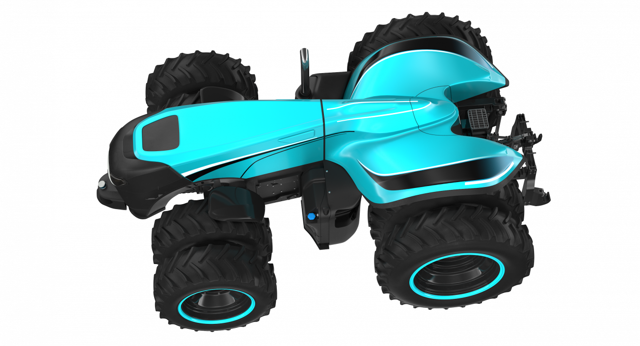 3D Self-Driving Drone Tractor