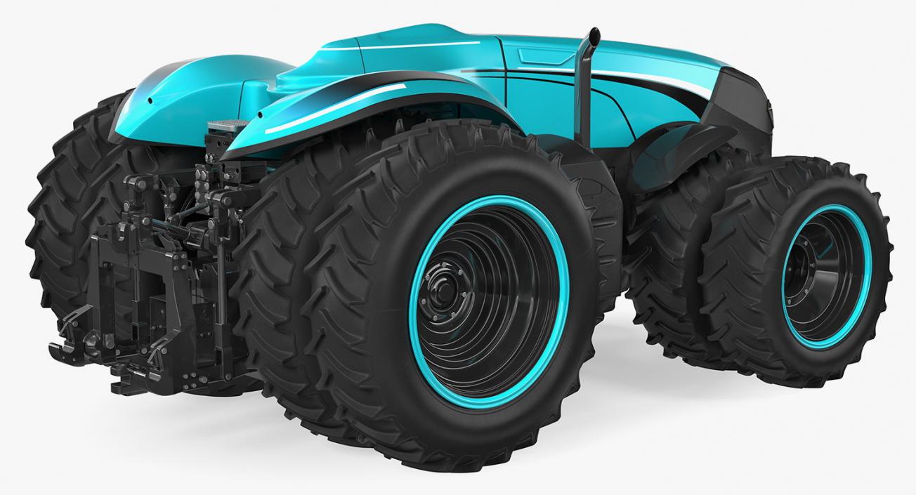 3D Self-Driving Drone Tractor