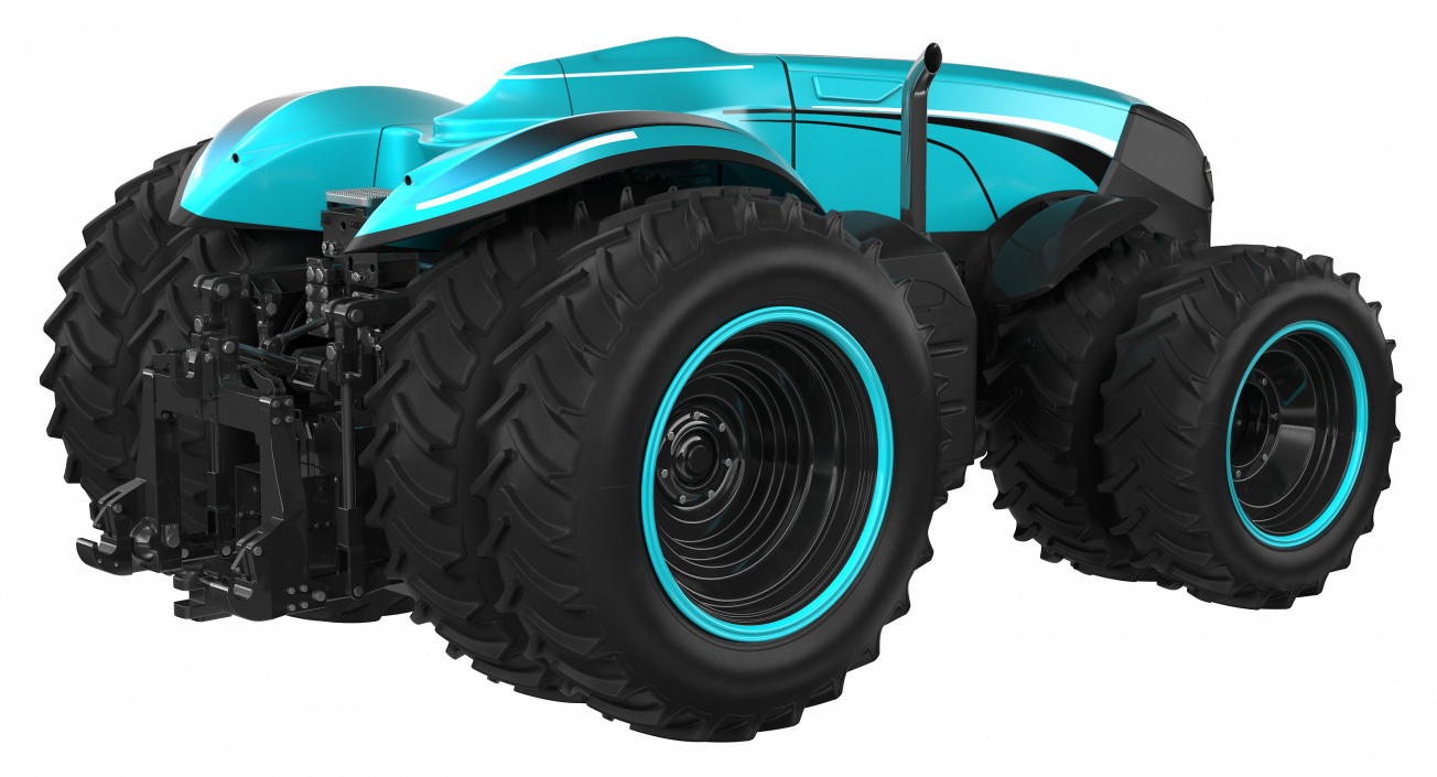 3D Self-Driving Drone Tractor