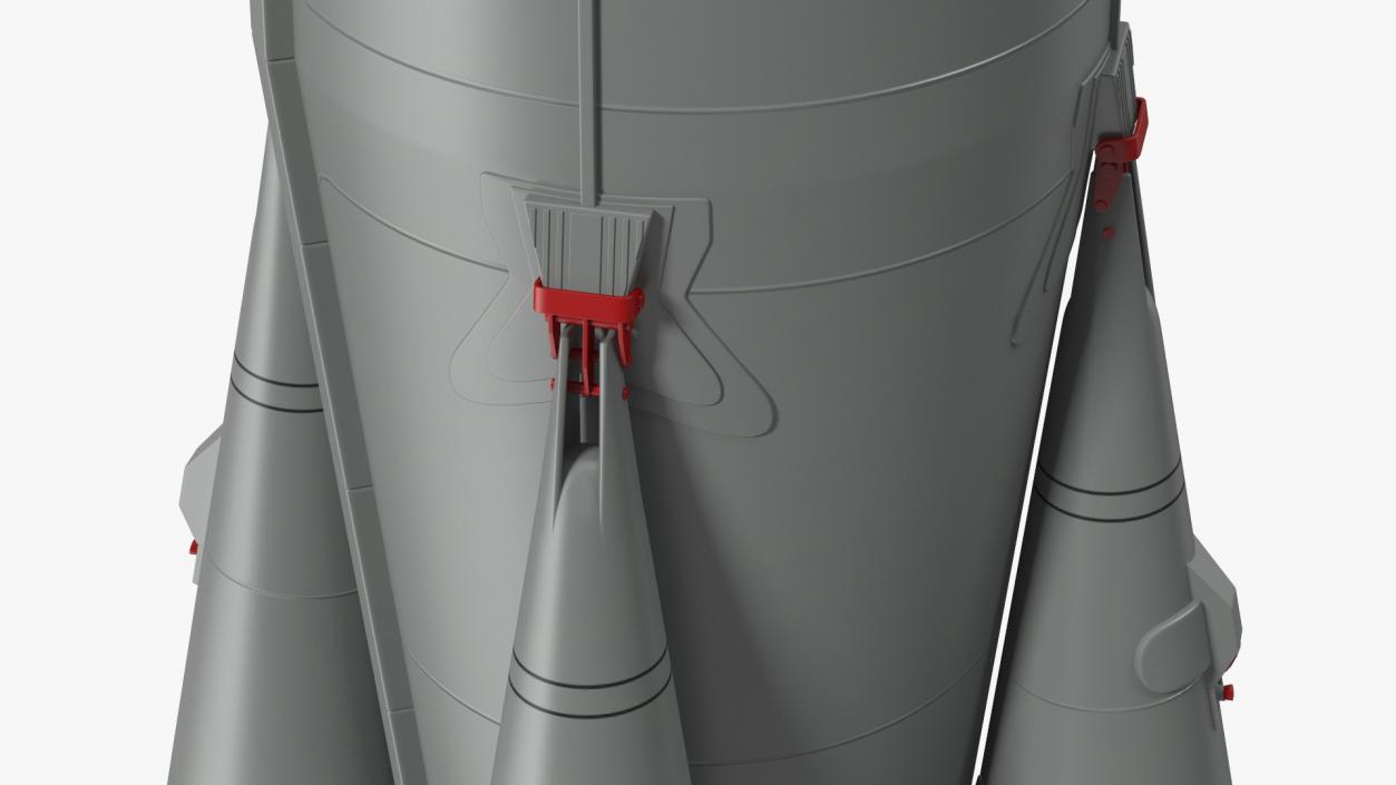 3D model Soyuz 2 Orbital Launch Vehicle