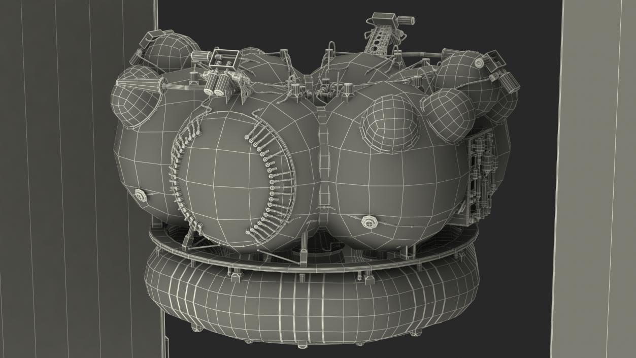 3D model Soyuz 2 Orbital Launch Vehicle