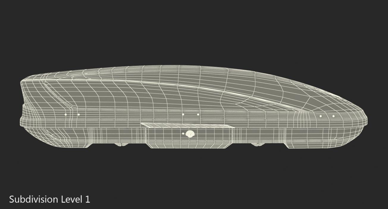 3D model Thule Motion XL800 Car Roofbox