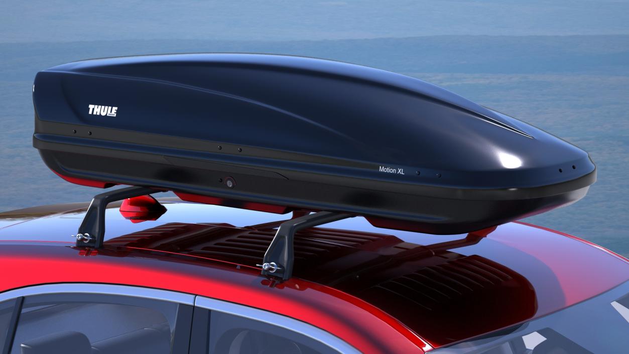 3D model Thule Motion XL800 Car Roofbox