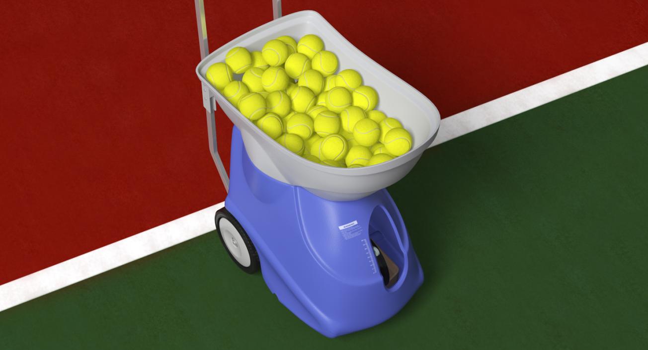 Tennis Ball Machine Generic 3D