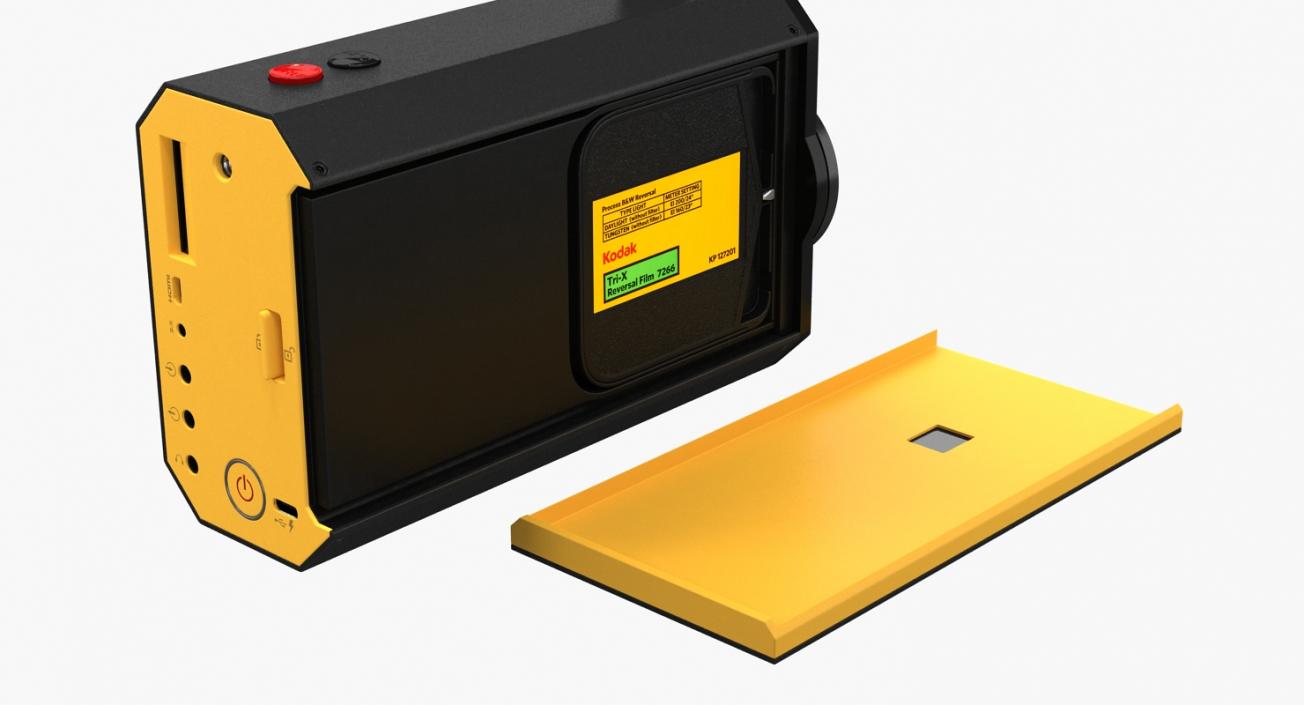 3D model Kodak Super 8 Camera Body