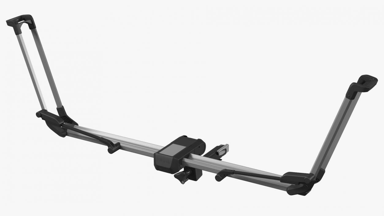 3D model Thule Helium Aluminum Platform Bike Rack Open