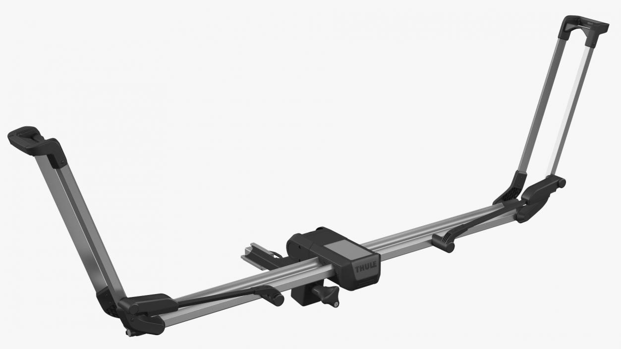 3D model Thule Helium Aluminum Platform Bike Rack Open