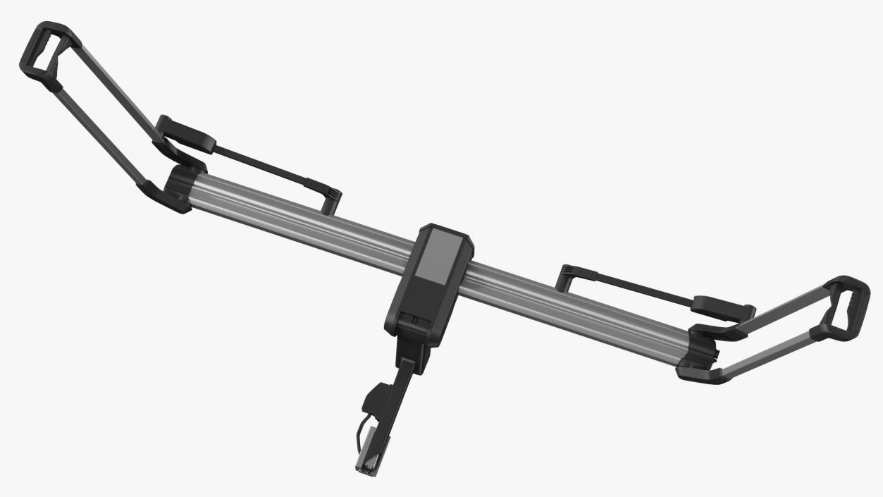 3D model Thule Helium Aluminum Platform Bike Rack Open