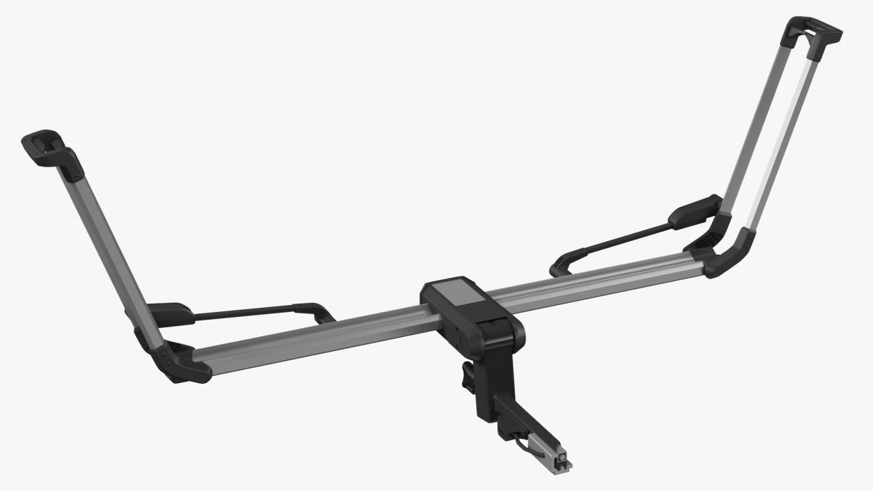 3D model Thule Helium Aluminum Platform Bike Rack Open