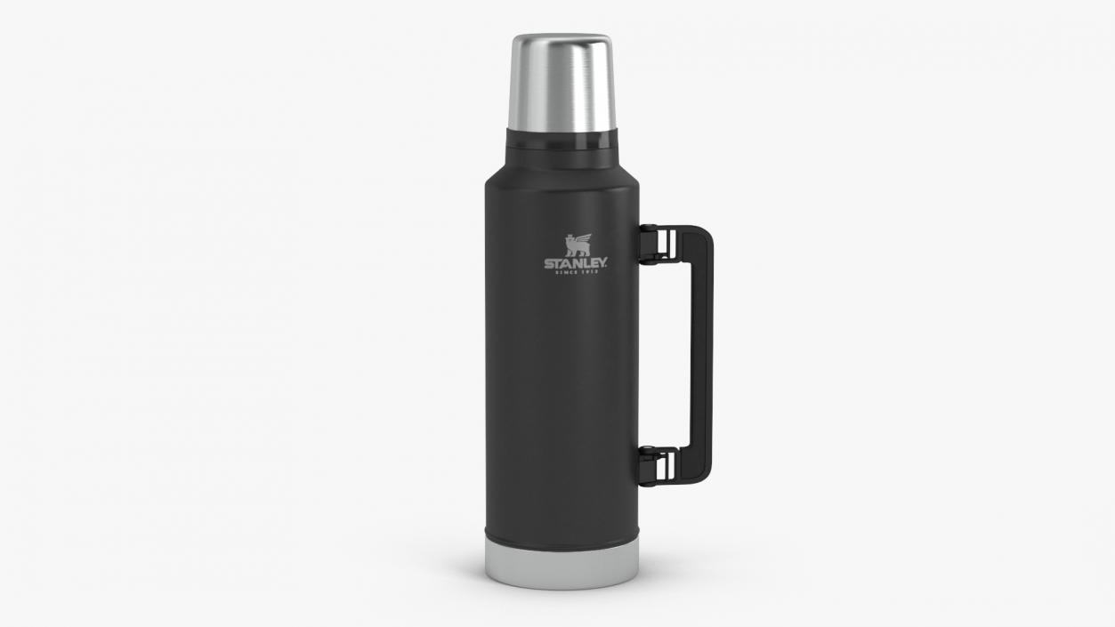 3D model Stanley Classic Legendary Bottle Black 2