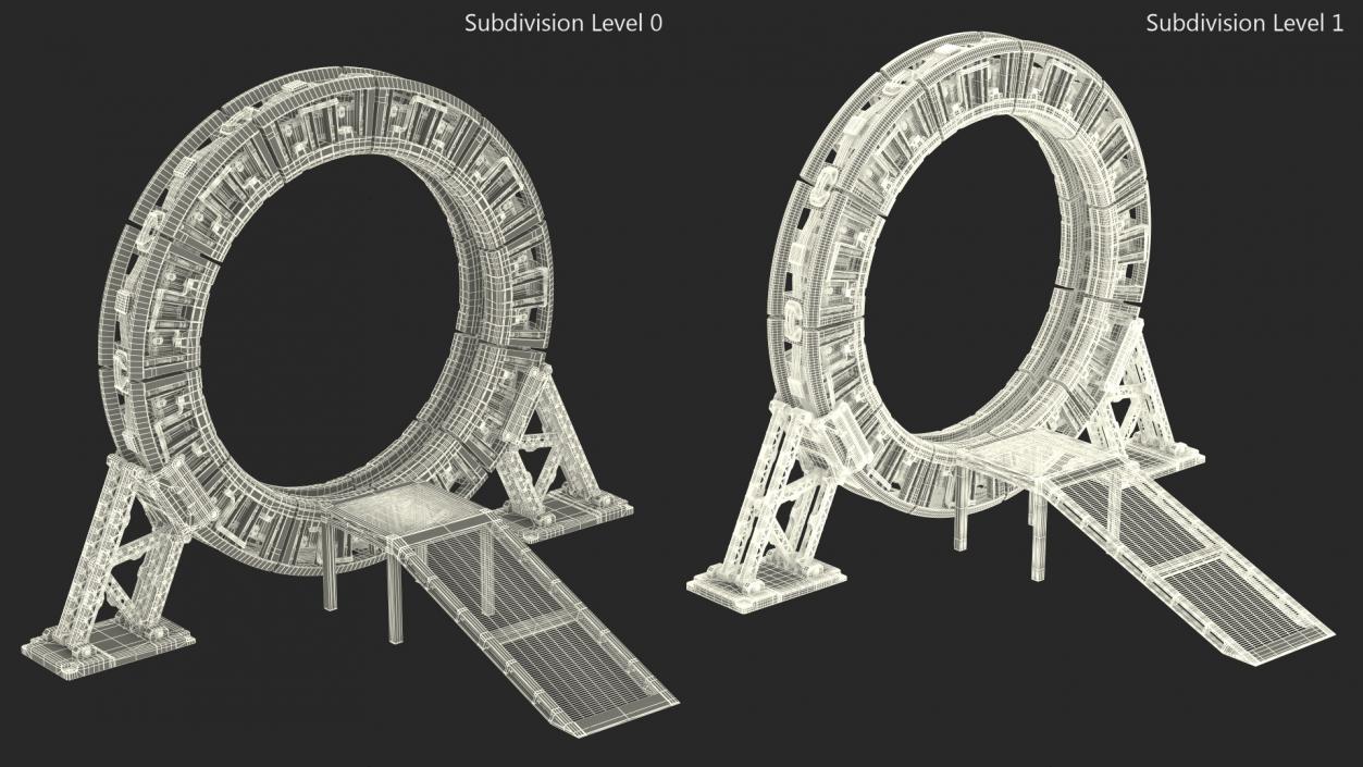 Time Gate 3D model