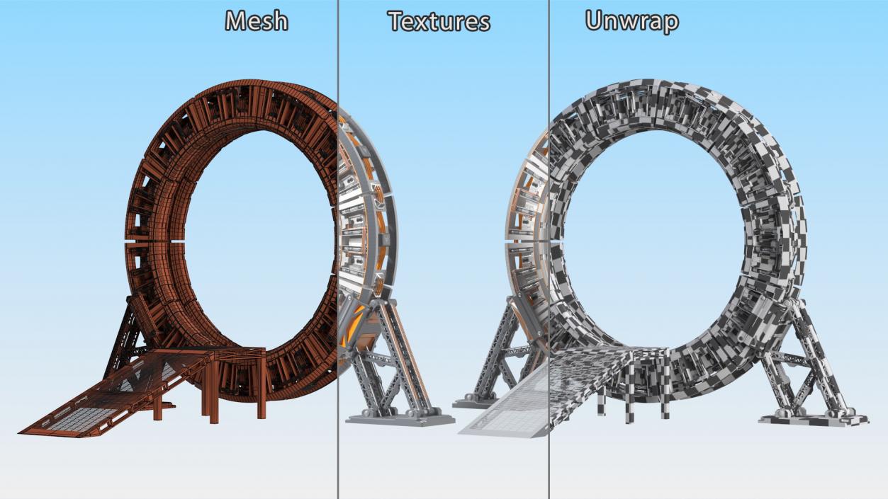 Time Gate 3D model