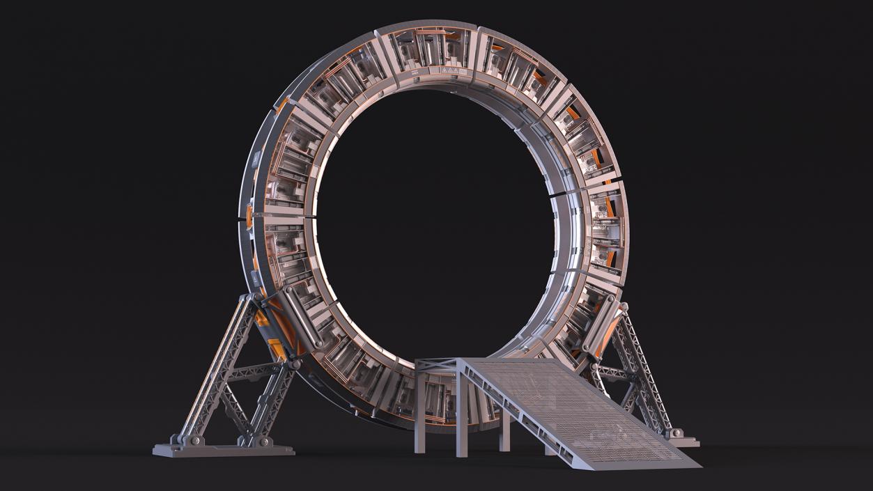 Time Gate 3D model