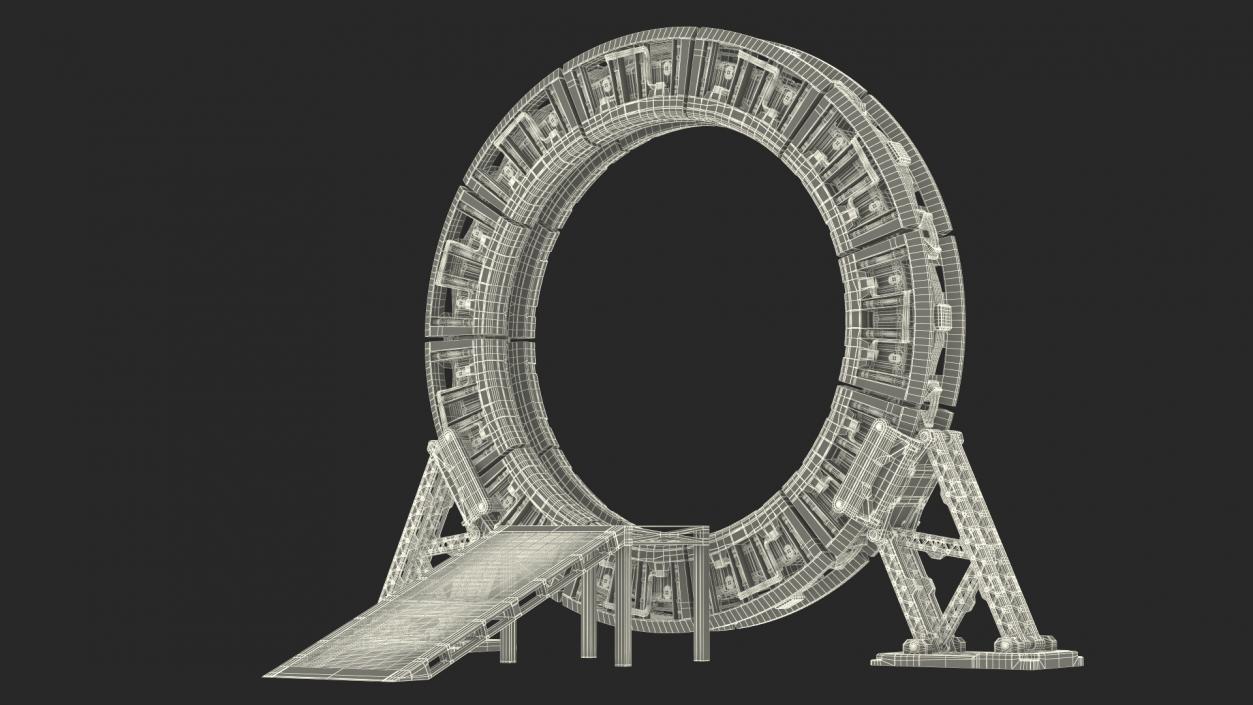 Time Gate 3D model