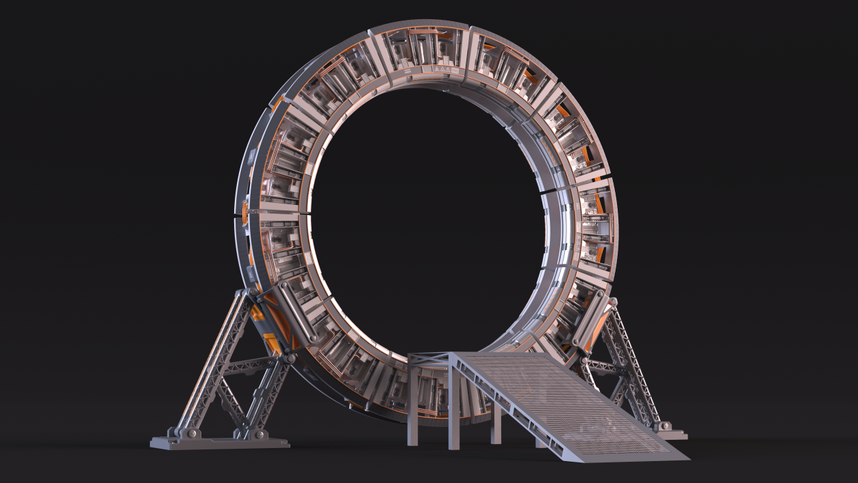 Time Gate 3D model