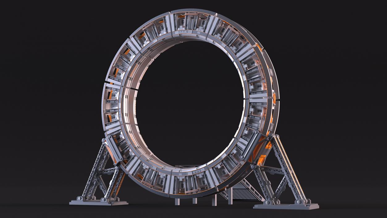 Time Gate 3D model