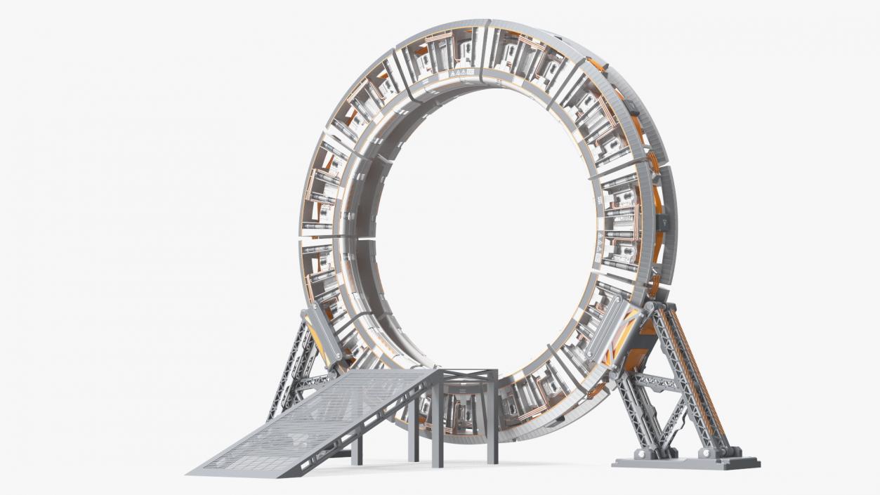 Time Gate 3D model