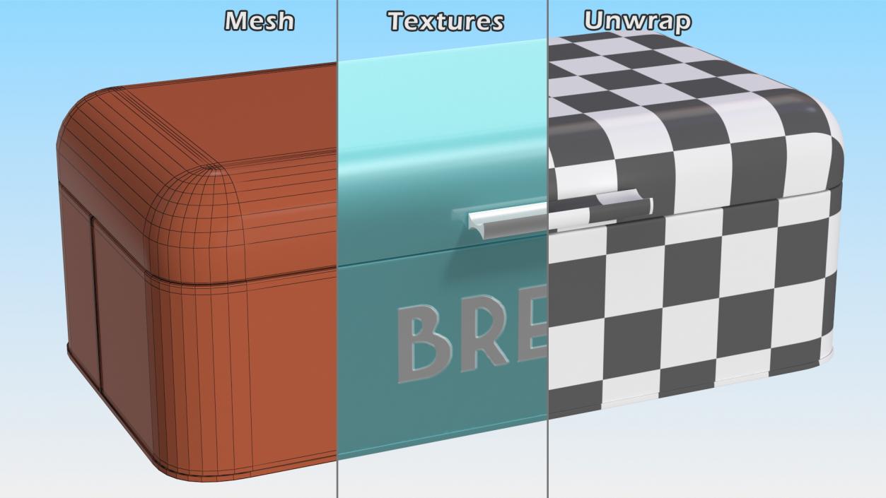 Bread Boxes Collection 3D