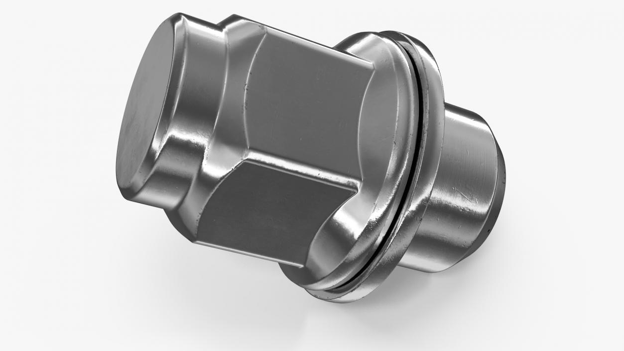 Wheel Nut 3D model