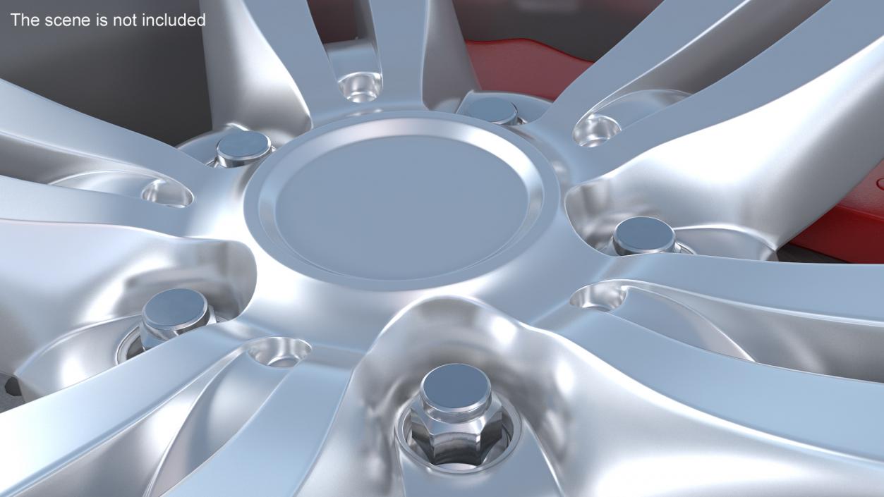 Wheel Nut 3D model