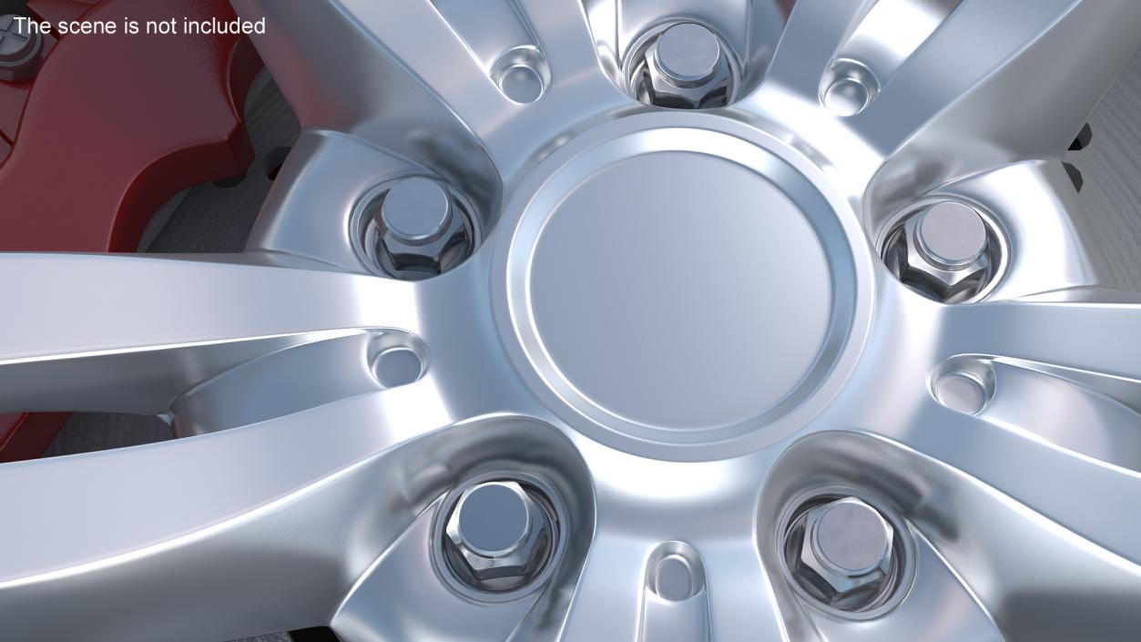 Wheel Nut 3D model