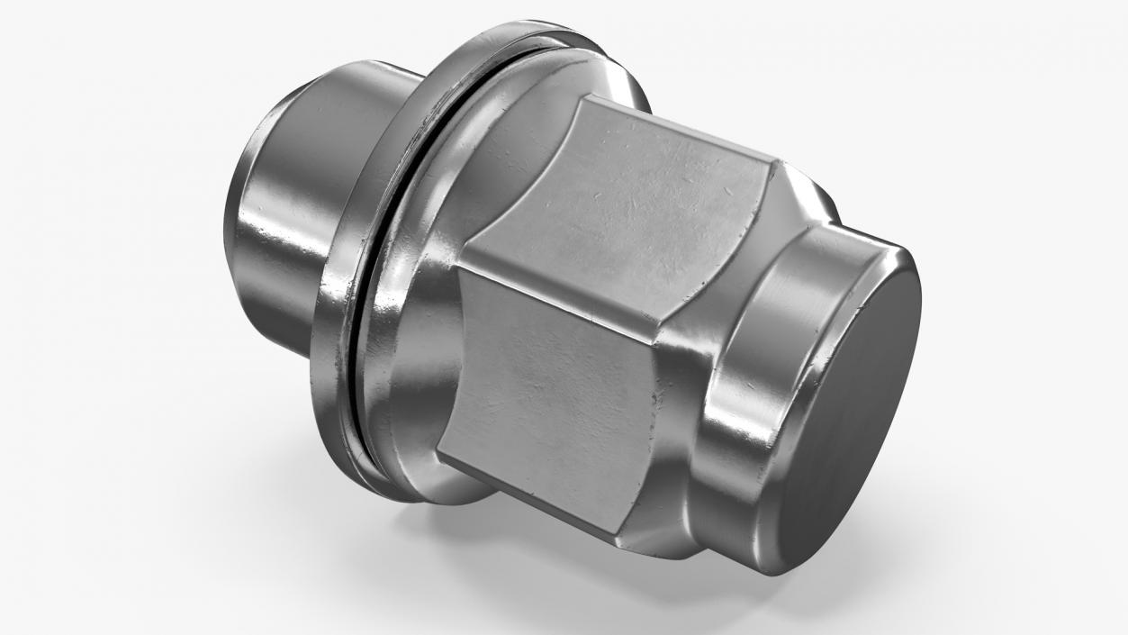 Wheel Nut 3D model